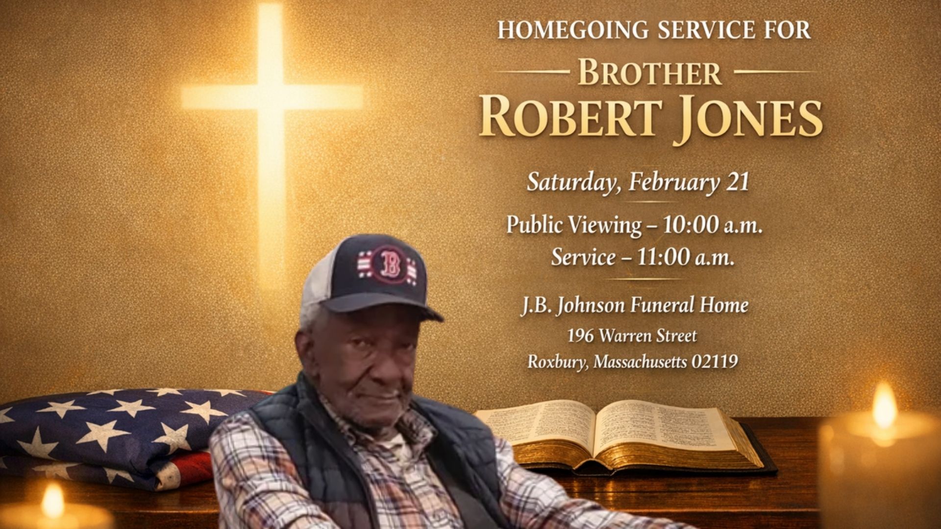 Special event with Minister Robert Jones